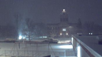 Weather camera view of Ellendale HS.