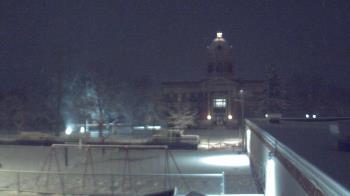 Weather camera view of Ellendale HS.