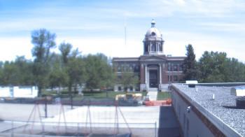 Weather camera view of Ellendale HS.