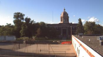 Weather camera view of Ellendale HS.