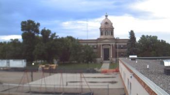 Weather camera view of Ellendale HS.