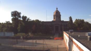 Weather camera view of Ellendale HS.