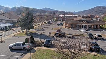 Weather camera view of Erwin Town Hall.