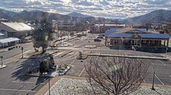 Weather camera view of Erwin Town Hall.