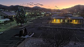 Weather camera view of Erwin Town Hall.