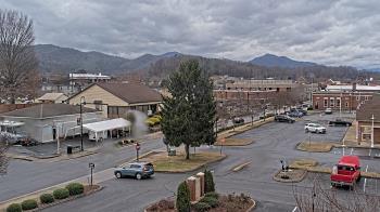 Weather camera view of Erwin Town Hall.