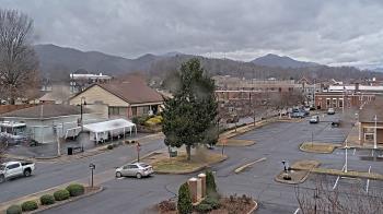 Weather camera view of Erwin Town Hall.