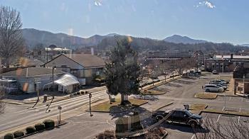 Weather camera view of Erwin Town Hall.