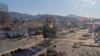 Weather camera view of Erwin Town Hall.