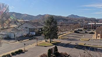 Weather camera view of Erwin Town Hall.