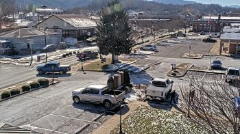 Weather camera view of Erwin Town Hall.
