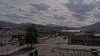 Weather camera view of Erwin Town Hall.