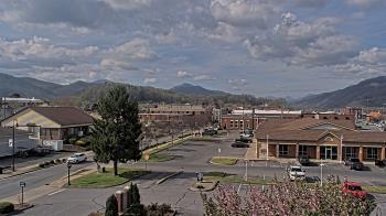 Weather camera view of Erwin Town Hall.