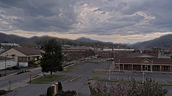 Weather camera view of Erwin Town Hall.