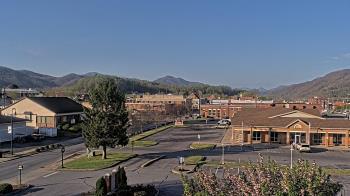 Weather camera view of Erwin Town Hall.