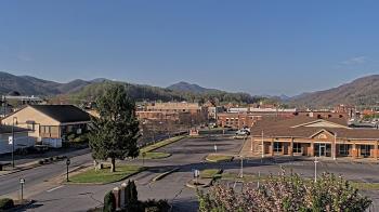 Weather camera view of Erwin Town Hall.
