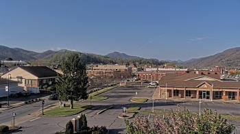 Weather camera view of Erwin Town Hall.