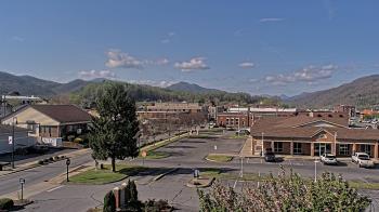 Weather camera view of Erwin Town Hall.