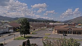 Weather camera view of Erwin Town Hall.