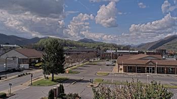 Weather camera view of Erwin Town Hall.