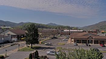 Weather camera view of Erwin Town Hall.