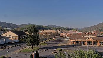 Weather camera view of Erwin Town Hall.