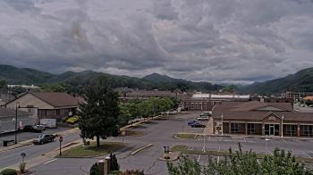 Weather camera view of Erwin Town Hall.
