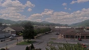 Weather camera view of Erwin Town Hall.