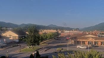 Weather camera view of Erwin Town Hall.