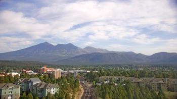Weather camera view of Northern Arizona University.