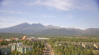 Weather camera view of Northern Arizona University.