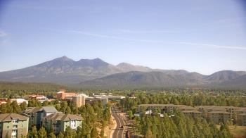 Weather camera view of Northern Arizona University.