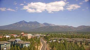 Weather camera view of Northern Arizona University.