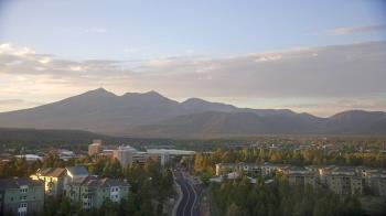 Weather camera view of Northern Arizona University.