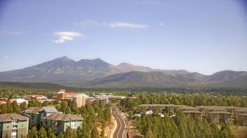 Weather camera view of Northern Arizona University.