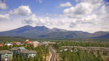 Weather camera view of Northern Arizona University.