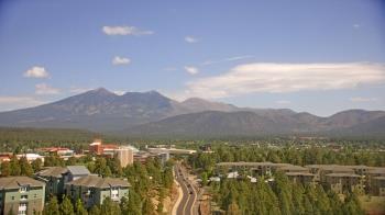Weather camera view of Northern Arizona University.