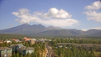 Weather camera view of Northern Arizona University.