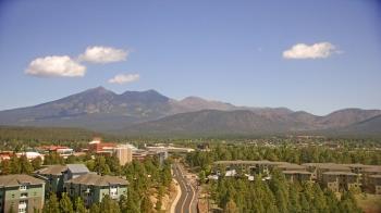Weather camera view of Northern Arizona University.