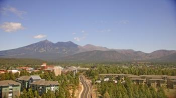 Weather camera view of Northern Arizona University.
