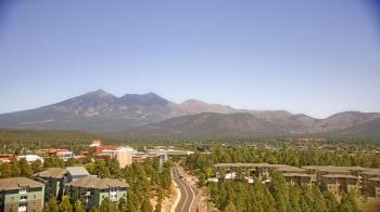 Weather camera view of Northern Arizona University.