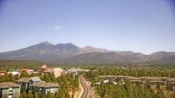 Weather camera view of Northern Arizona University.