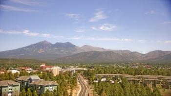 Weather camera view of Northern Arizona University.