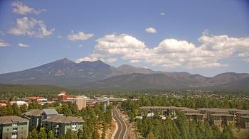 Weather camera view of Northern Arizona University.