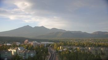 Weather camera view of Northern Arizona University.
