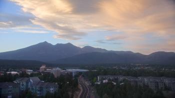 Weather camera view of Northern Arizona University.