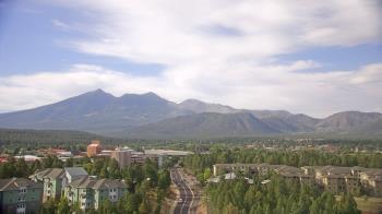 Weather camera view of Northern Arizona University.