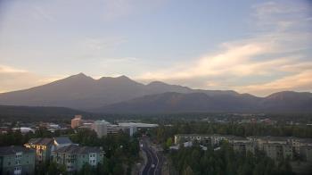 Weather camera view of Northern Arizona University.