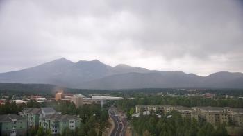 Weather camera view of Northern Arizona University.