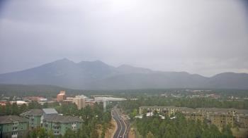 Weather camera view of Northern Arizona University.
